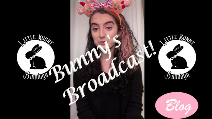 Poster for Bunny'S Broadcast December - Dec 1, 2021 - Littlebunnyb - Manyvids Model - Vlog, Freebie, Blogging (Ведение Блога)