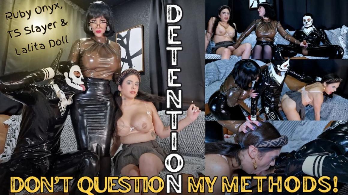 Poster for Ruby_Onyx - Detention, Don'T Question My Methods - Manyvids Star - Latex, Orgasmdenial, Femdom (Оргазмдениал)