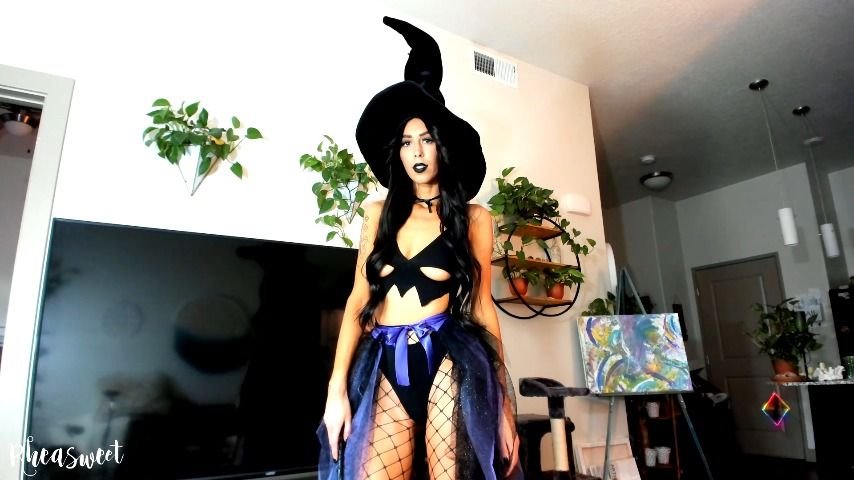 Poster for Rheasweet Witchy Mommy - Rheasweet - Manyvids Star - Halloween, Taboo, Family (Табу)