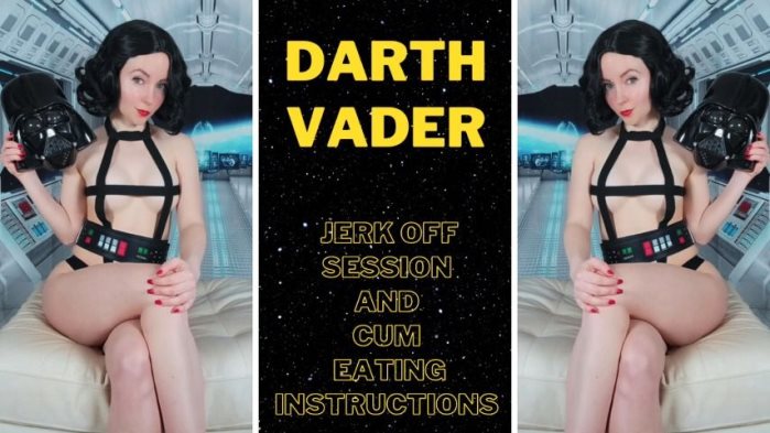 Poster for Clips4Sale Model - Thetinyfeettreat - Darth Vader - Jerk Off Session And Cei - Cei, Cosplay, Footfetish