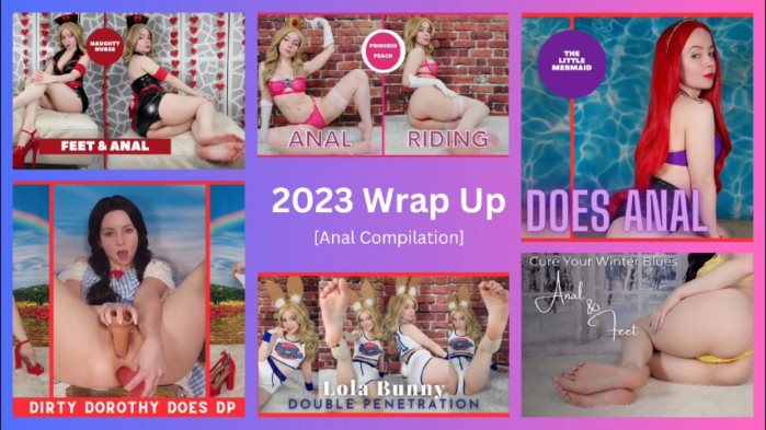 Poster for Clips4Sale Shop - 2023 Wrap Up: Anal Coilation - Thetinyfeettreat - Doublepenetration, Anal (Анал)