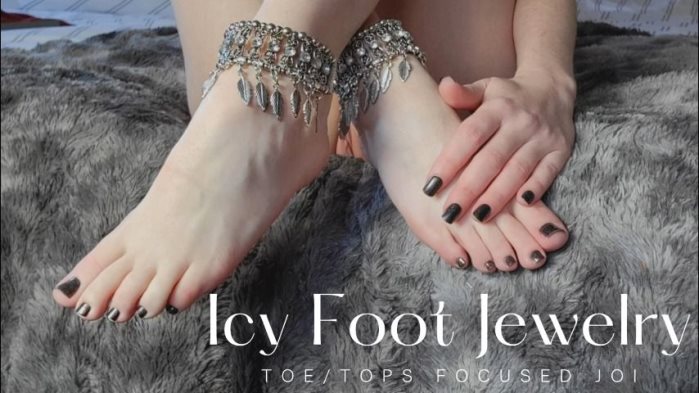 Poster for Icy Foot Jewelry - Toe And Tops Focus - Thetinyfeettreat - Clips4Sale Model - Feetjoi, Toenailpolish (Footjoi)