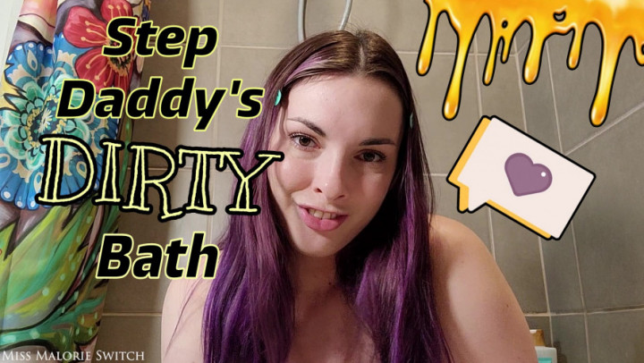 Poster for Miss Malorie Switch - Manyvids Star - Step Daddy'S Dirty Bath - Daddys Girl, Bathtub Fetish (Мисс Мэлори Свитч Папина Дочка)