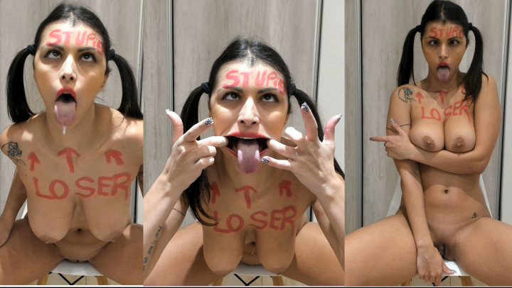 Poster for Manyvids Girl - Stupid Loser Humiliation/Ahegao Pack - June 19, 2020 - Nicolebelle - Titty Squeezing, Humiliation (Унижение)