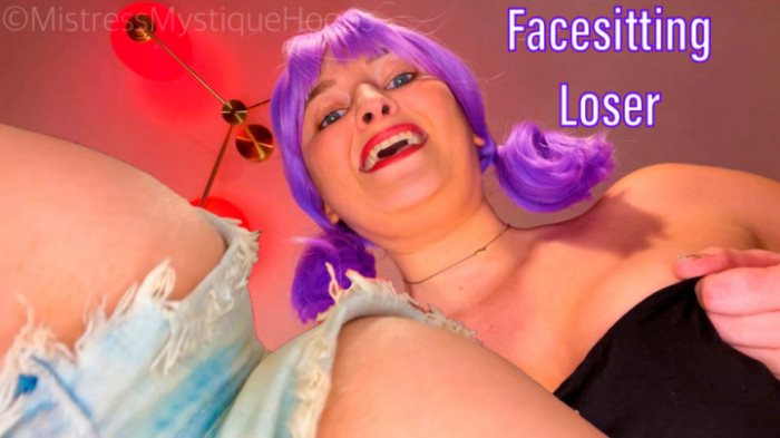 Poster for Facesitting Loser - Femdom Pov - Mistressmystique - Clips4Sale Model - Femaledomination, Femdompov