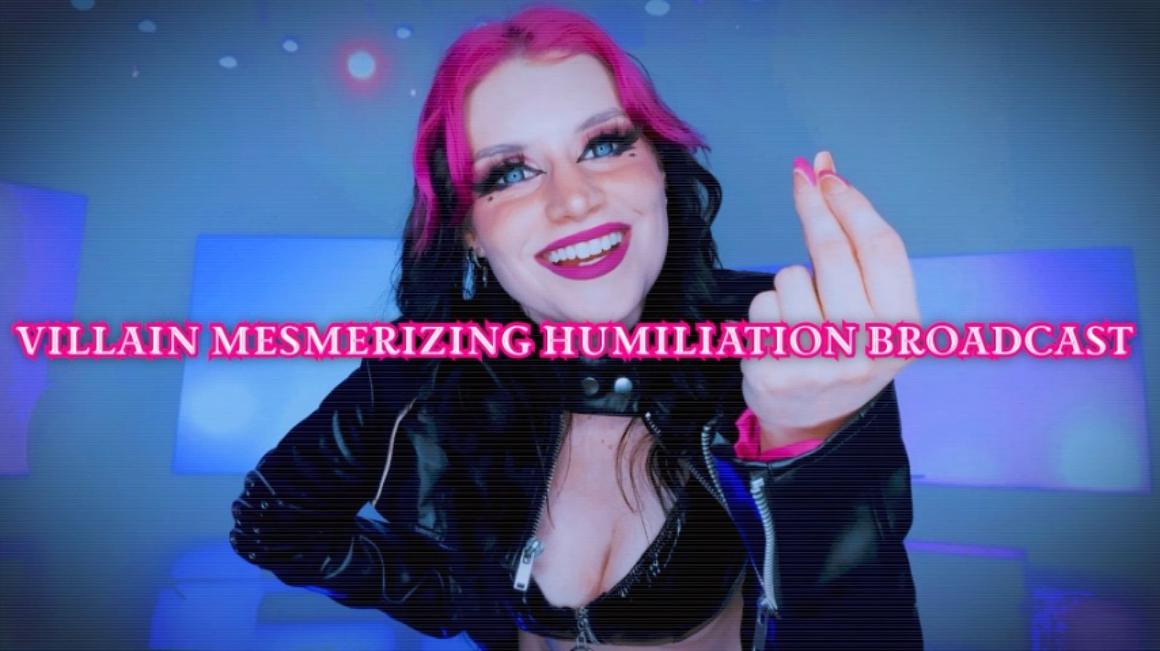 Poster for Starry Yume - Manyvids Model - Villain Mesmerizing Humiliation Broadcast - Sfw, Femdom Pov (Звездная Юмэ)