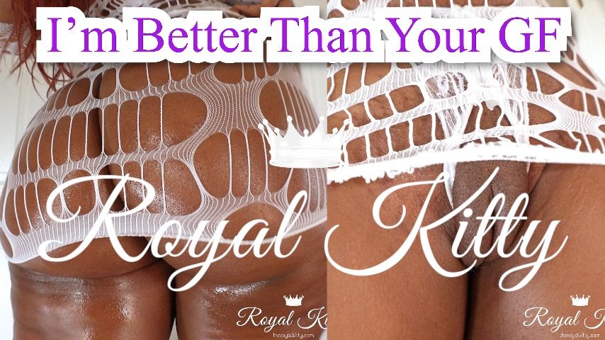 Poster for Theroyalkitty Im Better Than Your Girlfriend - Manyvids Model - Theroyalkitty - Black (Черный)