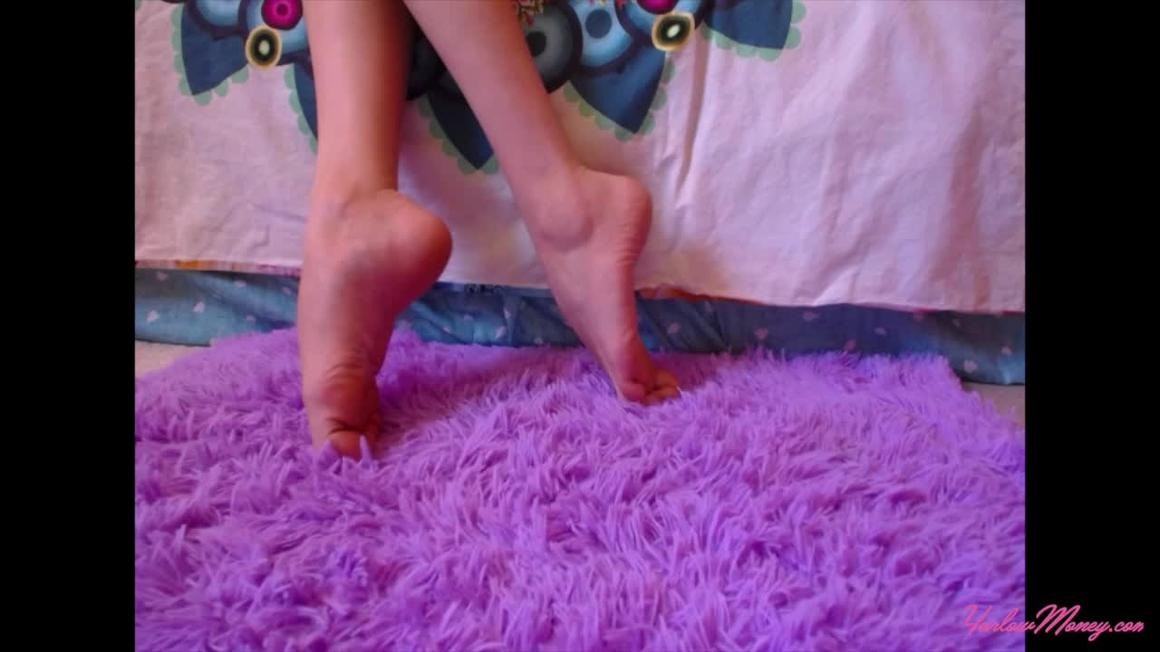 Poster for Manyvids Model - Allforlucky - Morning Foot Worship - Crossed Legs Fetish, Barefoot, Pov Foot Worship (Фетиш Со Скрещенными Ногами)