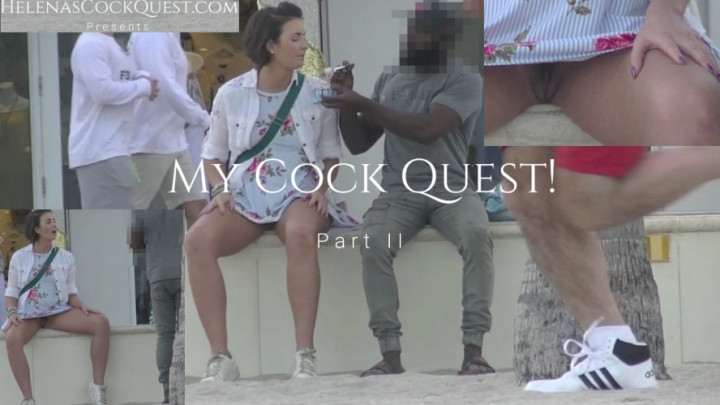 Poster for Helenas Cock Quest - Manyvids Star - My Cock Quest 1 Pt2 - Flashing Strangers - Upskirt, Public Flashing, Exhibitionism (Публичная Вспышка)