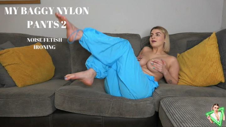 Poster for My Baggy Nylon Pants 2: Noise Fetish - Isla White - Manyvids Model - Ironing Fetish, Role Play (Исла Уайт Ролевая Игра)