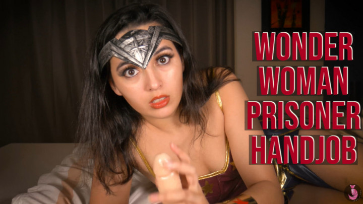 Poster for Wonder Woman Prisoner Handjob - Summer Fox - Manyvids Model - Comic Book Role Play, Dildos (Летняя Лиса Ролевая Игра По Комиксам)