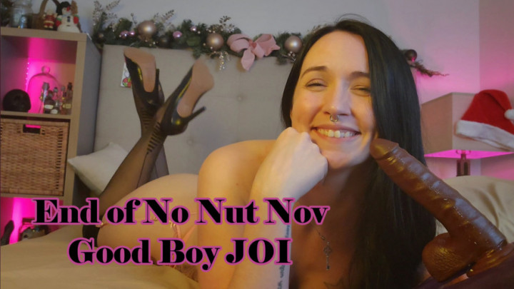 Poster for Aliceblack - Manyvids Girl - End Of No Nut November Good Boy Joi - Nov 30, 2022 - Joi, Blow Jobs, Pov (Джой)