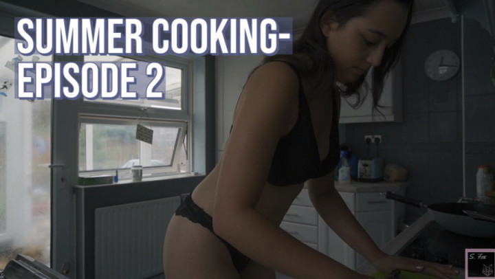 Poster for Summer Fox - Summer Cooking - Episode 2 - Manyvids Girl - Cooking, Kitchen (Летняя Лиса Кухня)