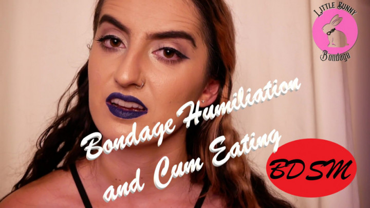 Poster for Demeaning Bondage Humiliation And Cei - Mar 5, 2022 - Manyvids Star - Littlebunnyb - Humiliation, Femdom (Фемдом)