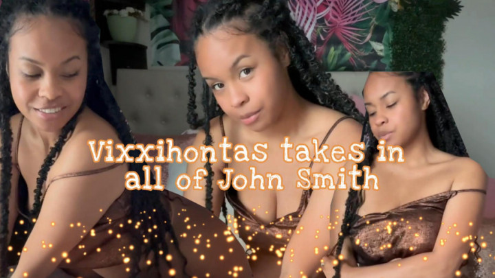 Poster for Vixxihontas Takes In All Of John Smith Princess Play - Manyvids Girl - Sweetbabyvixxi - Pov, Creamy, Ebony (Сливочный)