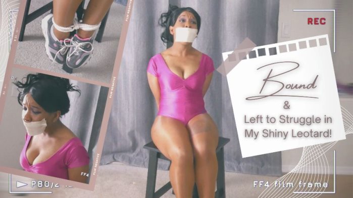 Poster for Clips4Sale Creator - Bound Left To Struggle In Shiny Leotard - Cupcake Sinclair - Pantyhose, Sneakerfetish, Bondage (Кекс Синклер Колготки)