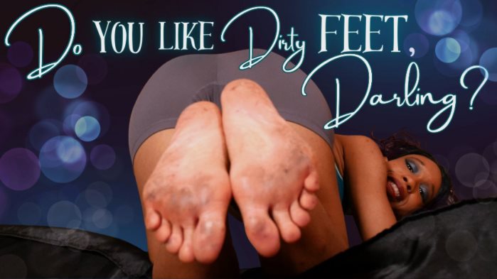 Poster for Cupcake Sinclair - Do You Like Dirty Feet Darling - Clips4Sale Model - Barefoot, Footfetish, Gfe (Кекс Синклер)