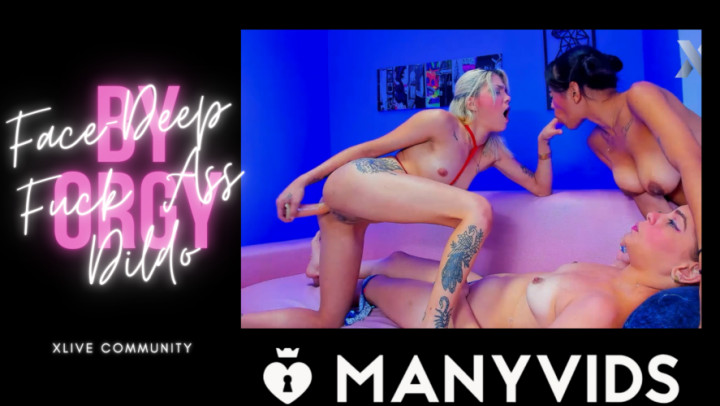 Poster for Xlivestudio - Perverts Play With Saliva Fuck Eachother - Manyvids Star - Fingerfucking, Spitting (Плевок)