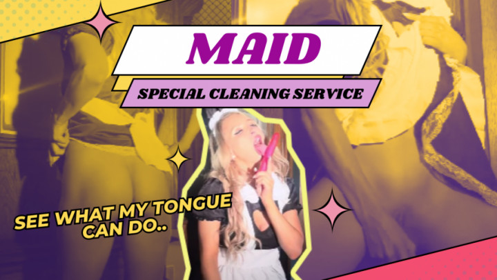 Poster for Alix Lynx - Fantasy Maids Special Cleaning Service - Manyvids Girl - Masturbation, Pussyplay, Blonde (Аликс Линкс Блондинка)