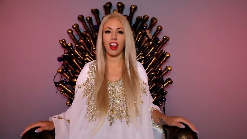 Poster for The Queen'S Slave - June 19, 2023 - Kendallolsen - Manyvids Star - Role Play, Female Domination (Женское Доминирование)