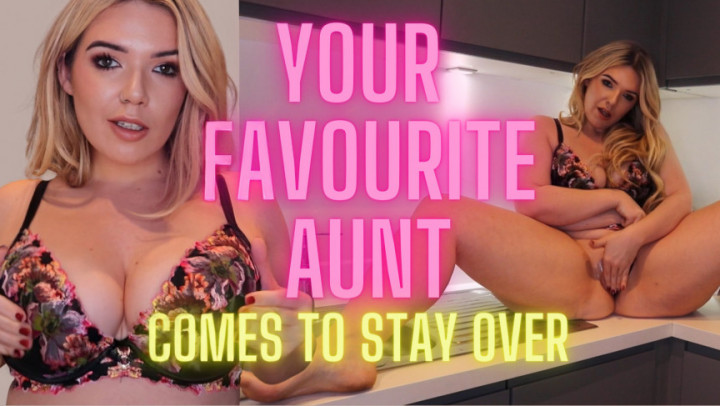 Poster for Your Favourite Aunt Comes To Stay - Annascotx - Manyvids Girl - Olderwomanyoungerman, Familyroom