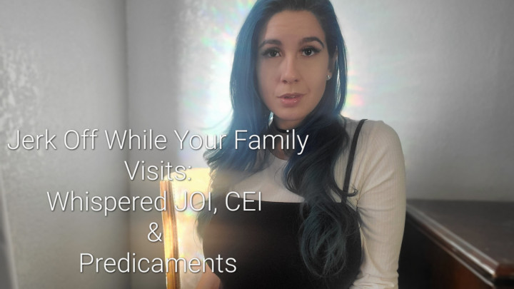 Poster for Jerk Off While Your Family Visits - Freya Reign - Manyvids Girl - Cei, Cumcountdown, Joi (Фрея Рейн Джой)