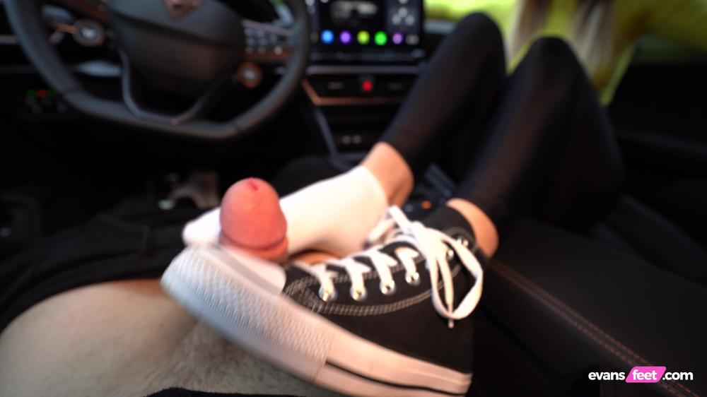 Poster for She Did A Shoejob In Her Converse In My Car [4K] - Evansfeet - Clips4Sale Girl - Shoe Fetish, Shoeplay (Обувной Фетиш)