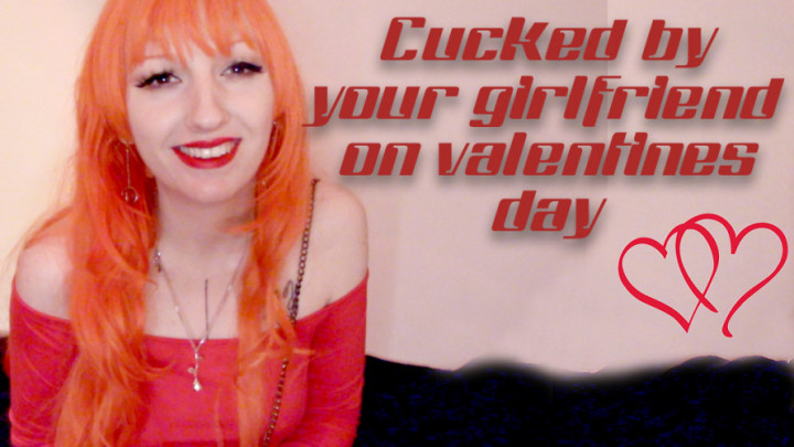 Poster for Cucked By Your Girlfriend On Valentines - Ellie Haze - Manyvids Star - Femdom, Verbal Humiliation, Gfe (Элли Хейз Словесное Унижение)