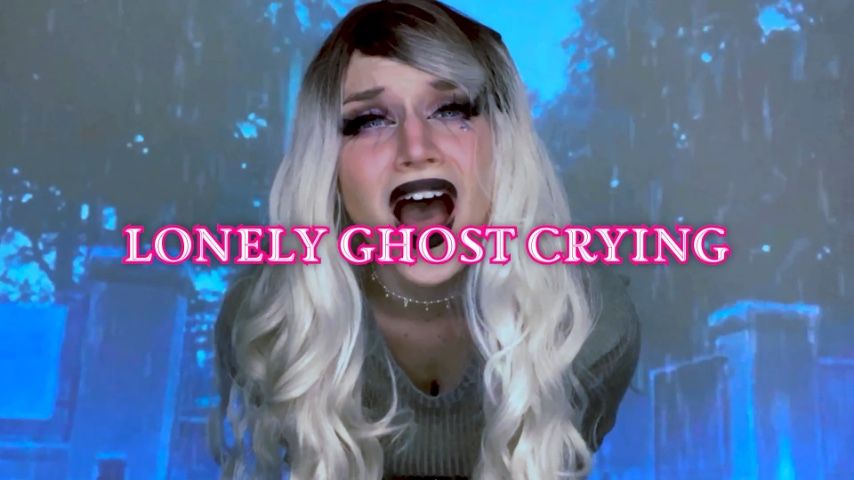 Poster for Lonely Ghost Crying - Manyvids Star - Starry Yume - Face Fetish, Ugly (Звездная Юмэ Уродливый)