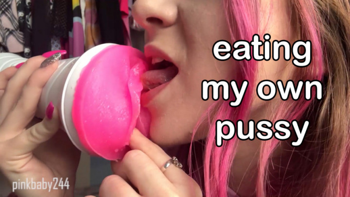 Poster for Eating My Pussy - Pinkbaby24 - Manyvids Girl - Pussy Eating, Non-Nude (Не Обнаженная)