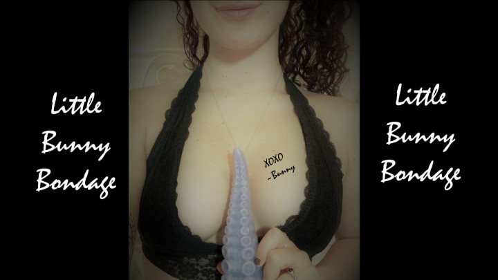 Poster for Littlebunnyb - Manyvids Star - My Live Hairy Pussy  Tentacle Fucking - Apr 28, 2021 - Taboo, Bad Dragon (Плохой Дракон)