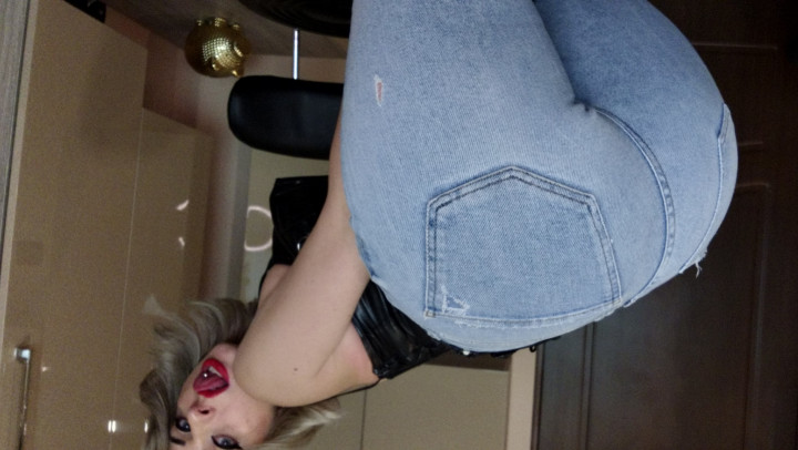 Poster for Manyvids Model - Moneygoddesss - Edging For My Ass In Jeans - January 04, 2020 - Ass Fetish, Domination (Задница Фетиш)