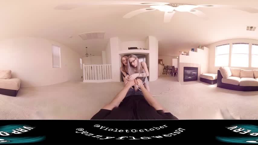 Poster for Manyvids Girl - Vr | Our Stepbrother Is Such A Foot Slut - Violetoctober - Virtual Reality, Foot Fetish (Фиалкаоктябрь Виртуальная Реальность)