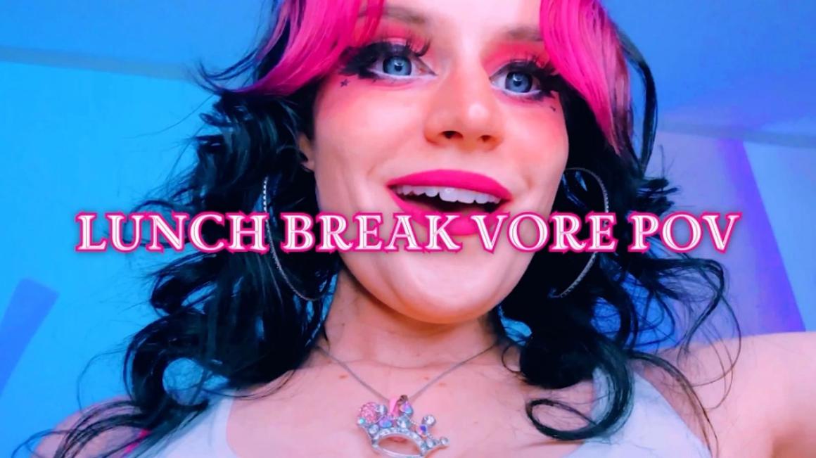 Poster for Lunch Break Vore Pov - Starry Yume - Manyvids Model - Belly Fetish, Sfw, Vore (Звездная Юмэ)