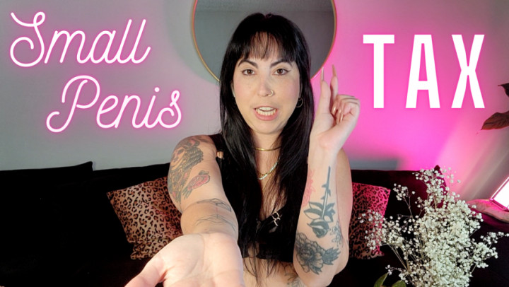 Poster for Small Penis Tax - Jadelussuria - Manyvids Girl - Verbal Humiliation, Sfw