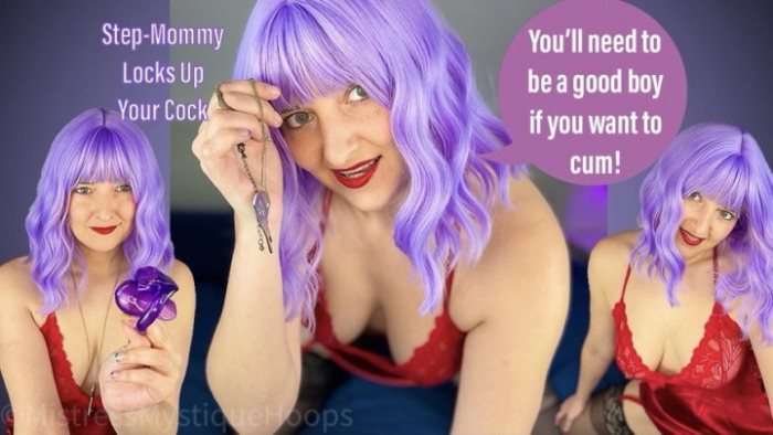 Poster for Step-Mommy Locks Your Cock - Chastity Femdom Pov - Clips4Sale Shop - Mistressmystique - Femdompov, Mommyroleplay