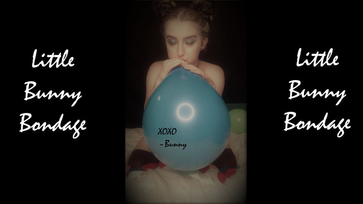 Poster for Littlebunnyb - Manyvids Star - Balloon Popping And Riding - May 4, 2021 - Balloons, Inflatables, Riding (Верховая Езда)