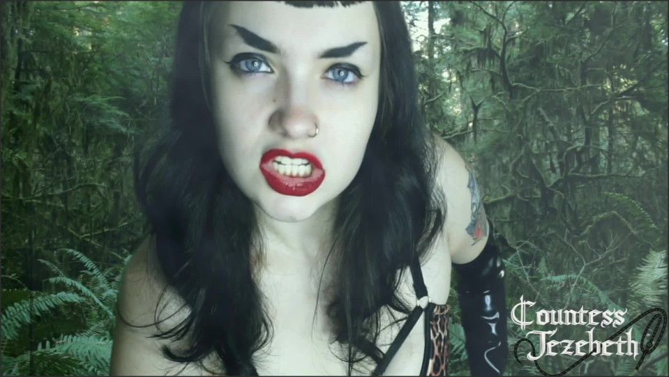 Poster for Countess Jezebeth - Manyvids Star - Countess Jezebeth - Apex Predator - Cuckold, Emo, Red Lips (Графиня Джезебет Эмо)