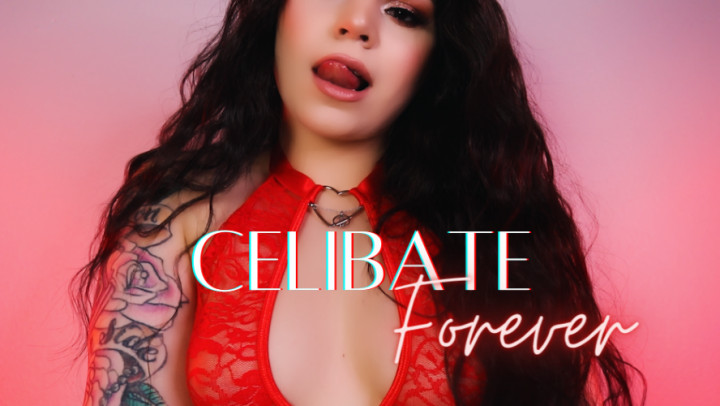 Poster for Goddess Adela Divine - Manyvids Model - Celibate Forever - July 13, 2022 - Pussy Denial, Tease & Denial (Богиня Адела Божественная Отказ От Киски)