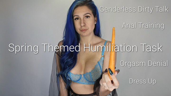 Poster for Manyvids Girl - Freya Reign - Spring Humiliation Task & Anal Training - Analplay, Femdom (Фрея Рейн Фемдом)