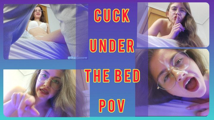 Poster for Alfxnow - Manyvids Star - Cuck Under My Bed Pov - Cuckolding, Female Domination, Beta (Бета)