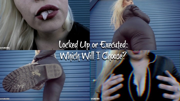 Poster for Manyvids Star - Lilylanarose Execute Or Locked Up - Lilylanarose - Blonde, Executrix