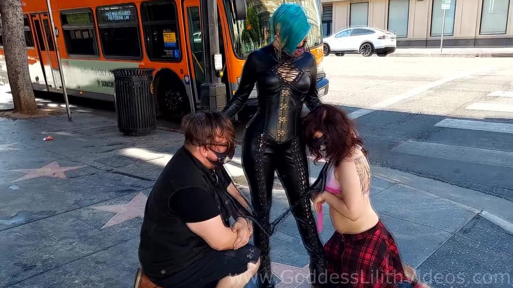 Poster for Goddess Lilith Walking My Puppy Subs Down The La Strip - Manyvids Model - Goddess Lilith - Goddess Lilith (Богиня Лилит Богиня Лилит)