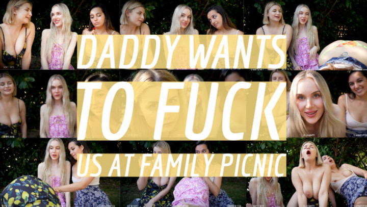 Poster for Summer Fox - Daddy Wants To Fuck Us At Family Picnic - Manyvids Girl - Outdoors, Taboo, Daddys Girl (Летняя Лиса Папина Дочка)