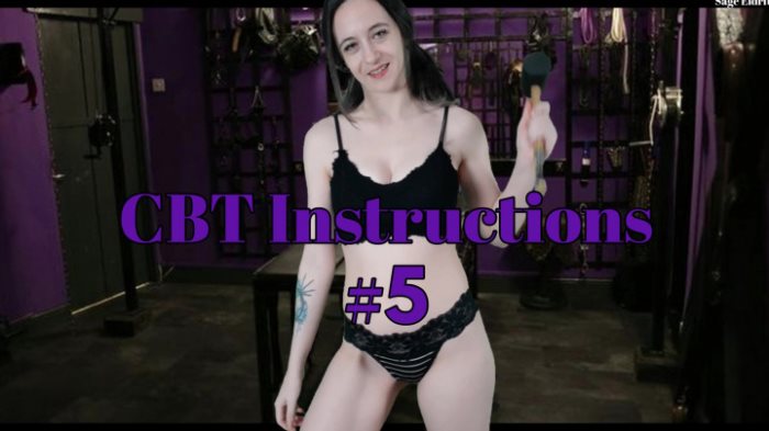 Poster for Sage Eldritch - Cbt Instructions #5 - Clips4Sale Production - Sfw, Thongfetish (Мудрец Элдрич)