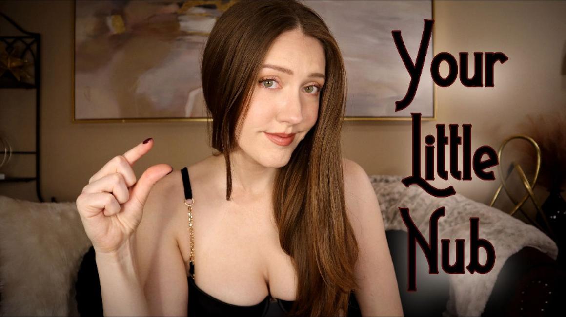 Poster for Manyvids Star - Your Little Nub - Scarlettbelle - Small Penis Encouragement, Verbal Humiliation, Mind Fuck (Словесное Унижение)