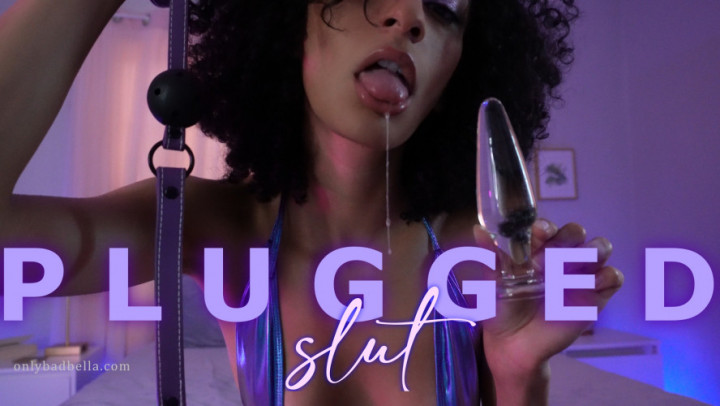 Poster for Manyvids Model - Bad Bella - Plugged Slut: Encouraged Bi - Jun 6, 2023 - Sfw, Slut Training (Плохая Белла)