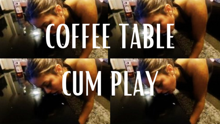 Poster for Manyvids Star - Slurp Cum Play Cum Off The Table - Hollykitten - Tonguefetish, Cumeatinginstruction, Cumplay (Инструкция)