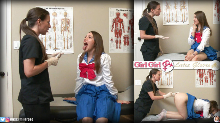 Poster for Manyvids Girl - Nurse Administers Vaccine - Missmilarose - Medical Clinic, Girl Girl (Девочка Девочка)