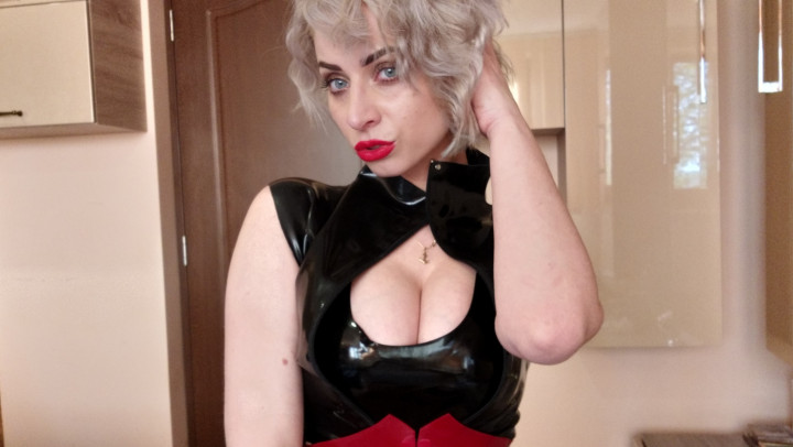 Poster for Gooner For Shiny Latex Boobs - April 16, 2020 - Manyvids Model - Moneygoddesss - Tease & Denial, Femdom Pov (Дразнить И Отрицать)